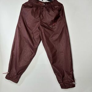 Nike Unisex Windbreaker Track Pants Size S – Maroon
